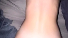 Petite amateur redheaded teen pisses and sucks cock