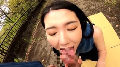 Amateur Asian Deepthroat Blowjob