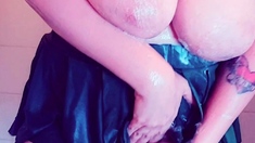 Dildo solo 49 years BBW housewife with big boobs
