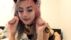 Amateur Blonde Teen Plays Solo with Toy Webcam Porn