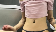 Hot redhead amateur teen girl riding and jerking boyfriend