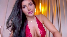 Beautiful brunette with big boobs jerk off instrucions