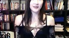 Asian MILF Sucks Big Cock And Jerks Out Cum