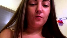 Leann amateur beautiful brunette with big boobs