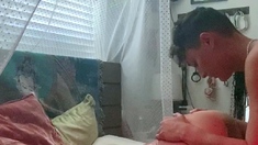 Brunette mia bangg ass toyed before hardcore anal