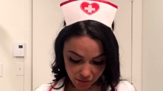 Gorgeous Brunette Great Big Boobs