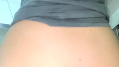 Amateur blonde ass fucked