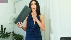 Pale amateur teen brunette Lynn Love