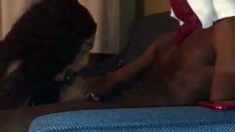 Cute amateur blowjob on cam