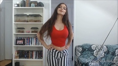 Hottest brunette solo webcam masturbation 2