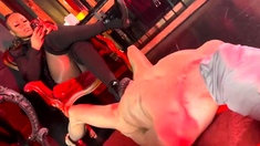 Femdom For Fun - Madam Amour Ignored Cbt Bootrest With