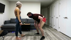 blonde femdom with bizare fetish