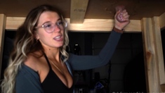 Busty Amateur Glory Hole Skank Fucked