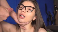 Mature amateur wife homemade blowjob with cumshot