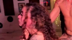 PARTY ENDS WITH HOT BITCH ON POOL TABLE - greatest XXX