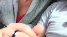 Brunette hookup amateur blowjob and dirtytalk sexdate
