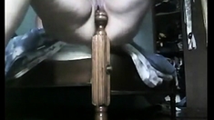 Bbw Get Down On Her Bedpost