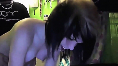 Very Cute Teen Emo Girl Fucks On Webcam Twinkleage18 Hd