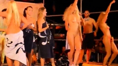 Women Dancing Naked On Stage