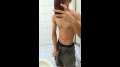 asian boy in shape JO standing (1'20'')++