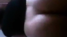 Arab Gf Rides Her Lover Reverse Cow Girl, No Faces