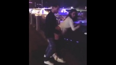 Russian Couple Fuck On The Street