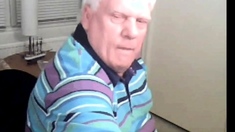 grandpa cum on cam