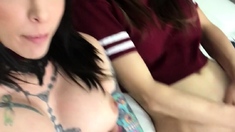 Big Tits on big Cock