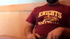 Bearded Bro Public Jerk Off In A Coffee Shop