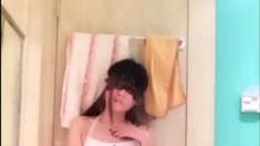 Asian sexy GF chinese webcam tease